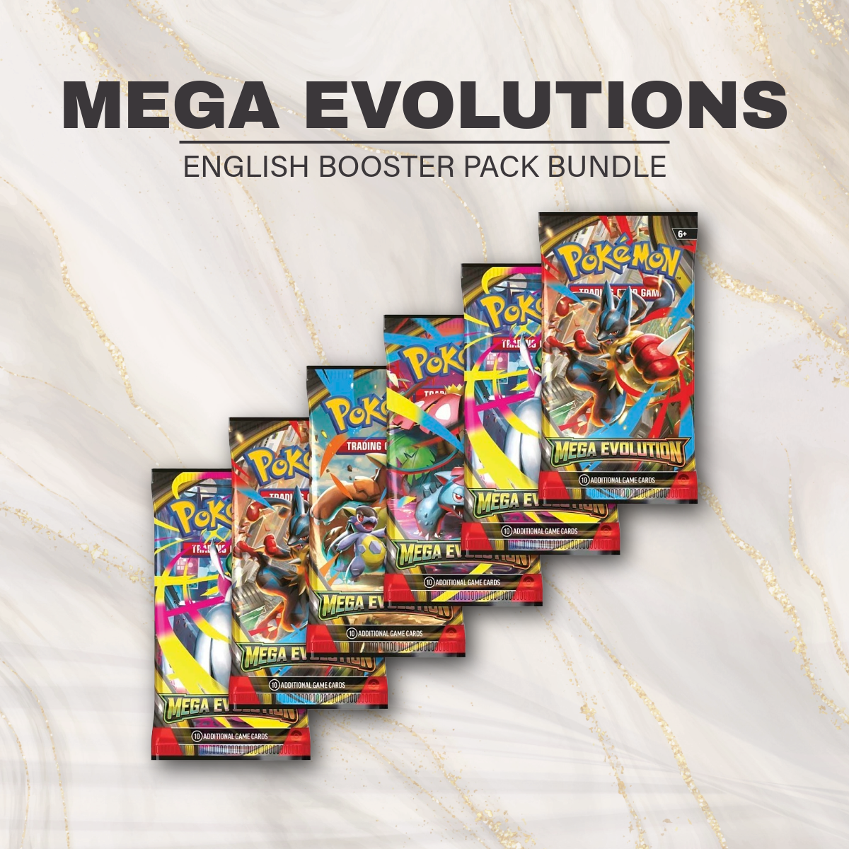 Mega Evolution Booster Bundle(6x loose) (English)