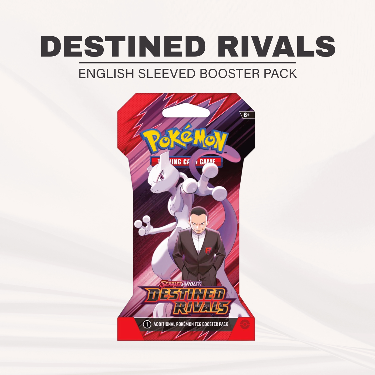 Destined Rivals Sleeved Booster Pack (English)
