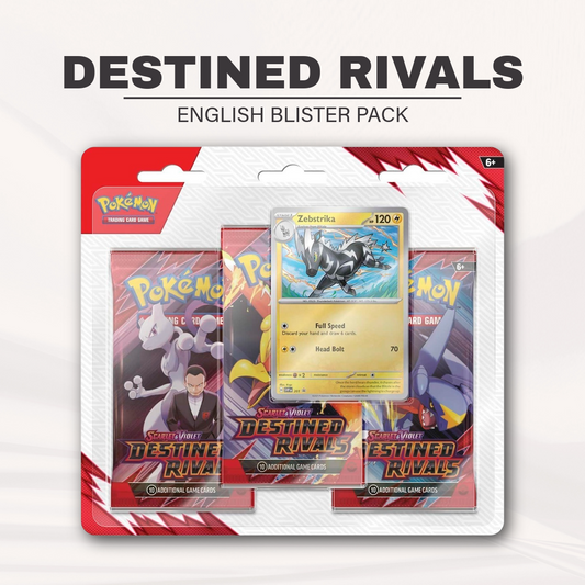 Destined Rivals 3 Pack Blister [Zebstrika] (English)