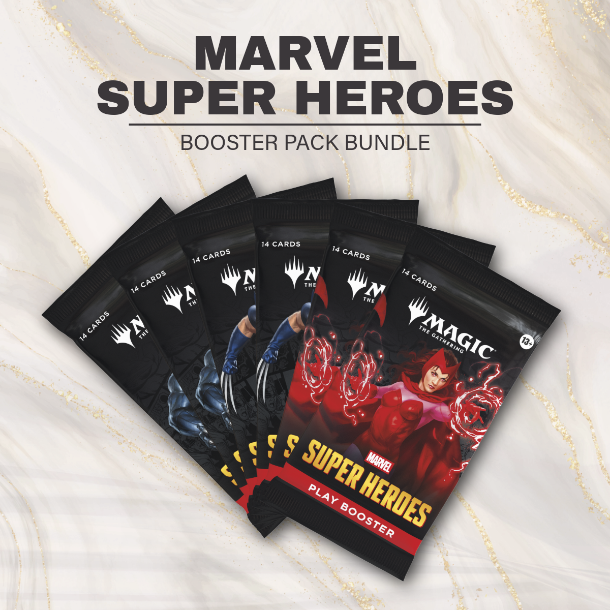 Marvel Super Heroes Play Boosters