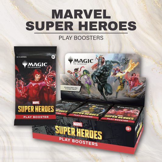 Marvel Super Heroes Play Boosters