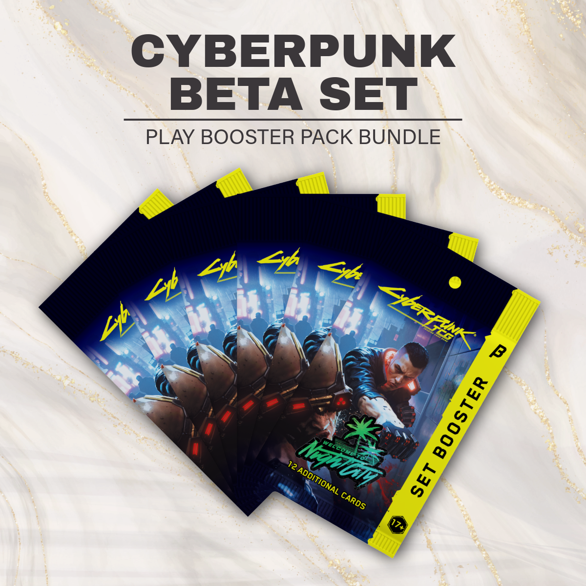 Cyberpunk TCG Beta Boosters