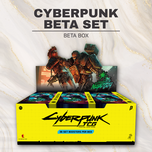Cyberpunk TCG Beta Boosters