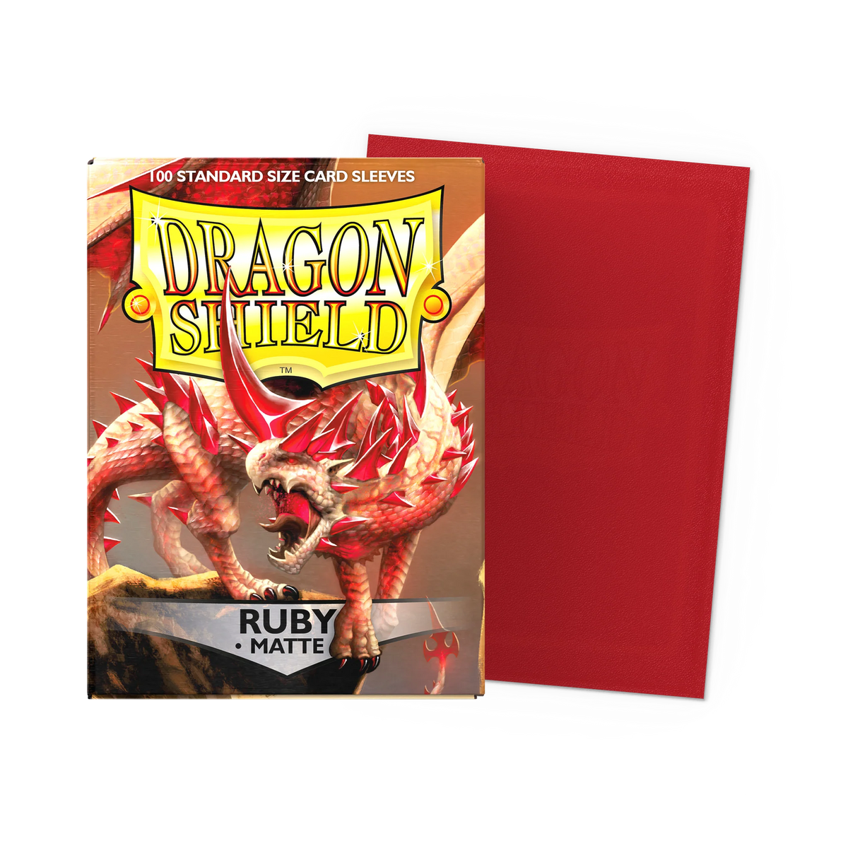 Matte Dragon Shield 100qt Sleeves