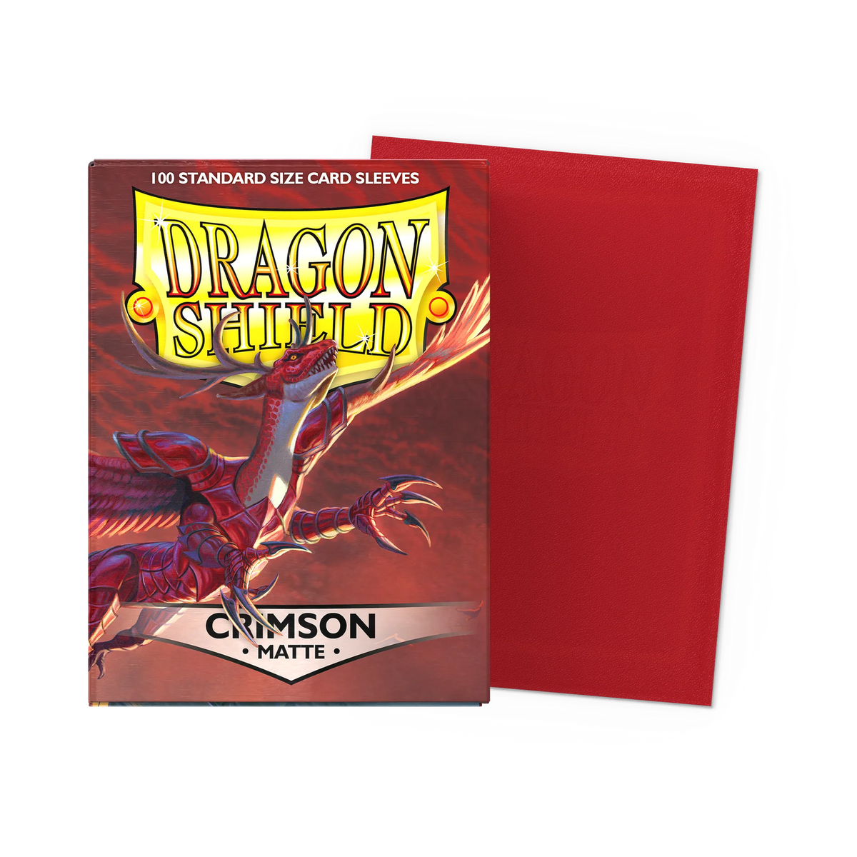 Matte Dragon Shield 100qt Sleeves
