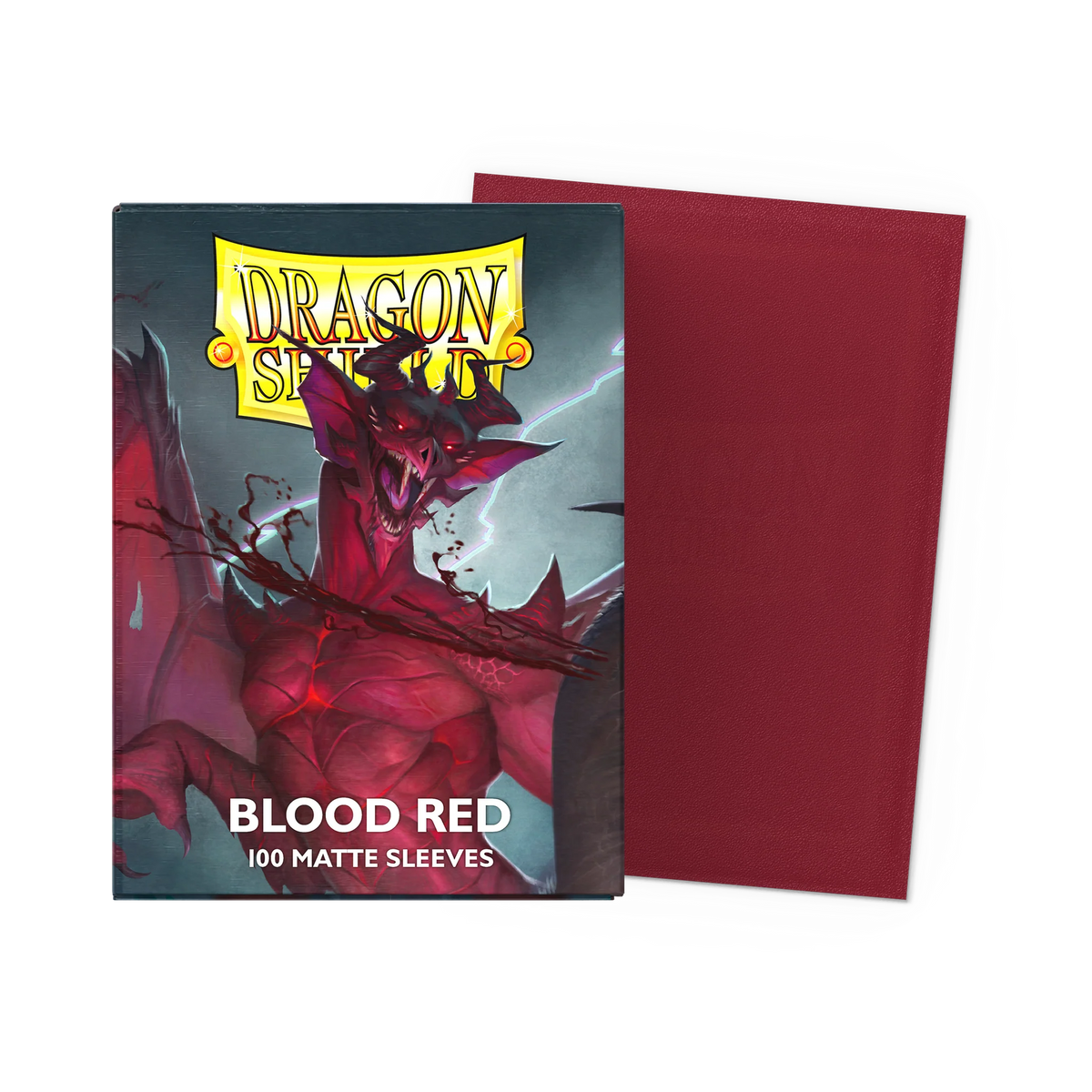 Matte Dragon Shield 100qt Sleeves