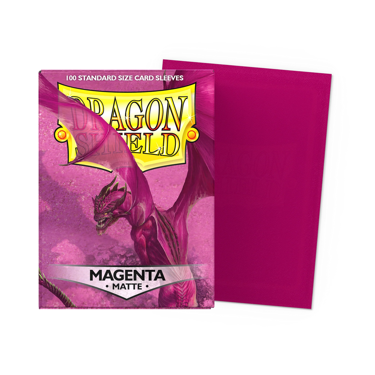 Matte Dragon Shield 100qt Sleeves